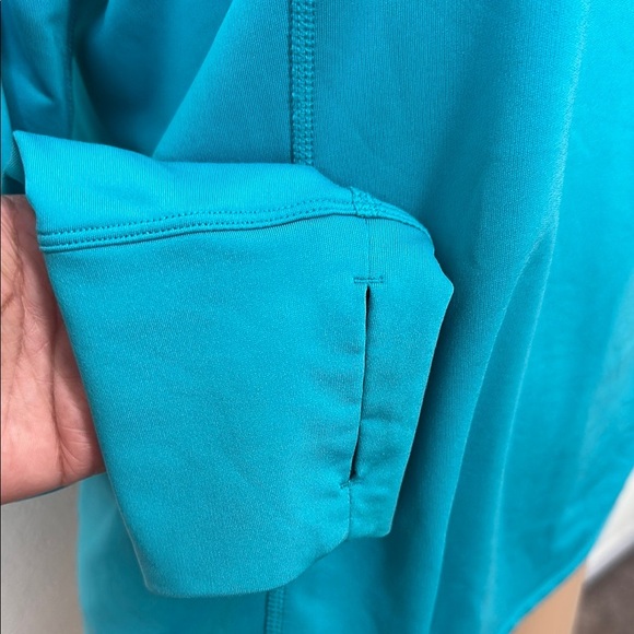 Nike Blue Relaxed Fit Polo Sweatshirt - Picture 5 of 7
